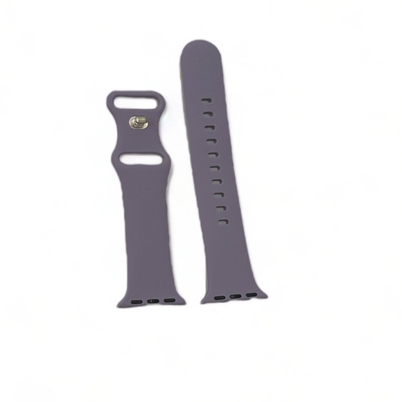 Other - NWOT Purple Silicone Apple Watch Band 38-40mm